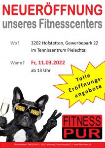 Eröffnung Fitnessstudio